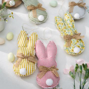 Easter bunny large in six colour options - WowCornwall