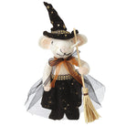 Wool Mouse Witch Decoration - WowCornwall