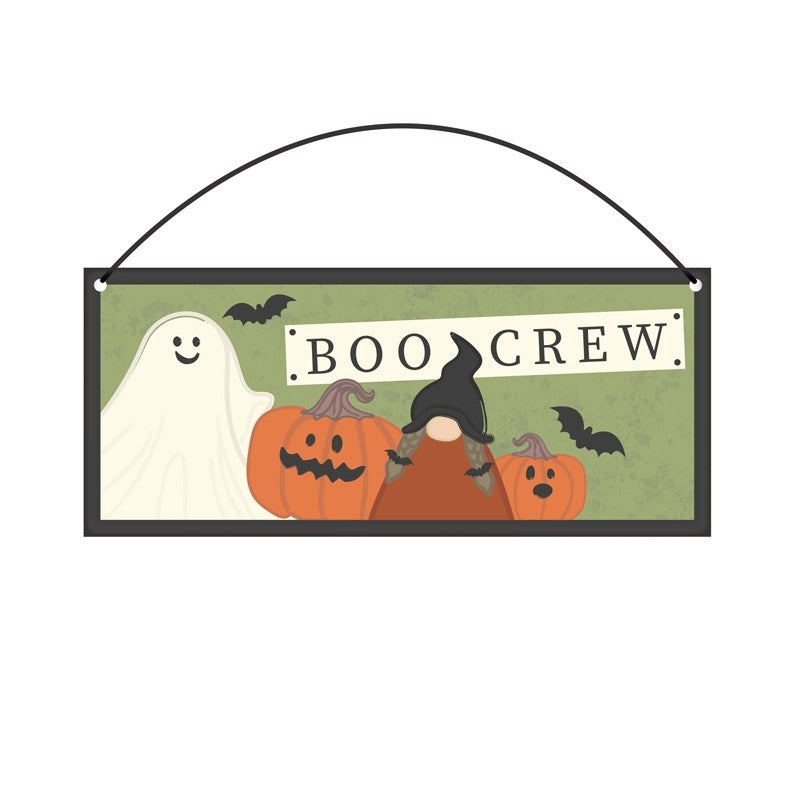 Boo Crew Sign - WowCornwall
