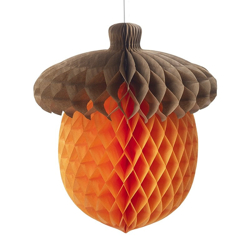 Large Paper Hanging Acorn - WowCornwall
