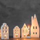 Porcelain Light House with Pitched Roof - WowCornwall