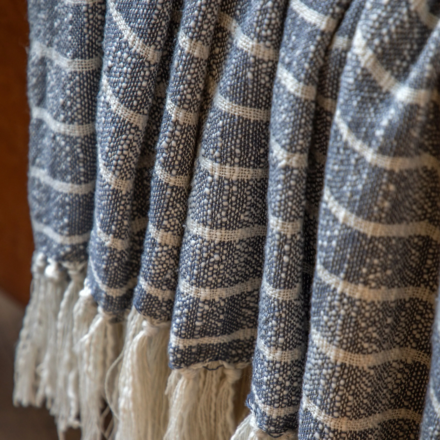 Melford Stripe Throw Ink