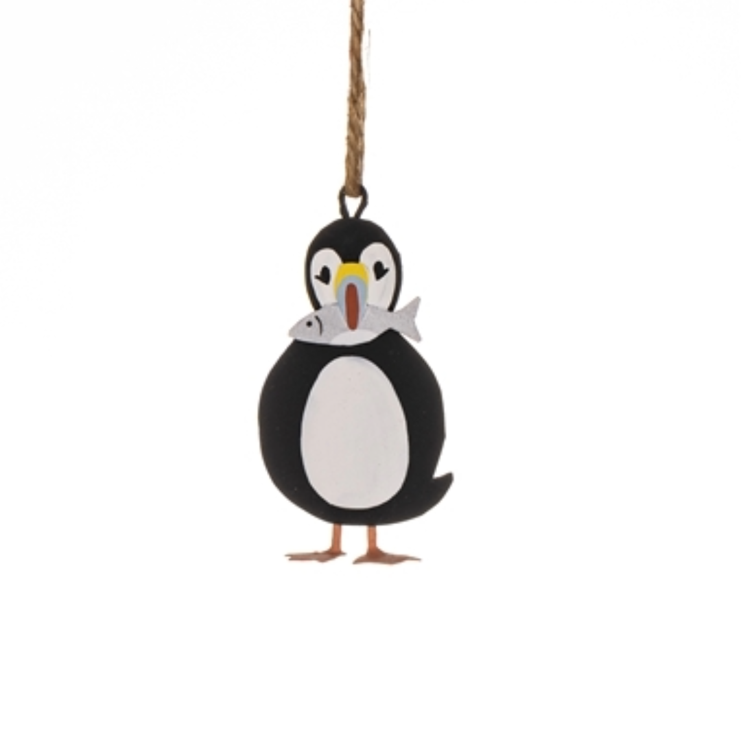 Puffin and Fish Hanger
