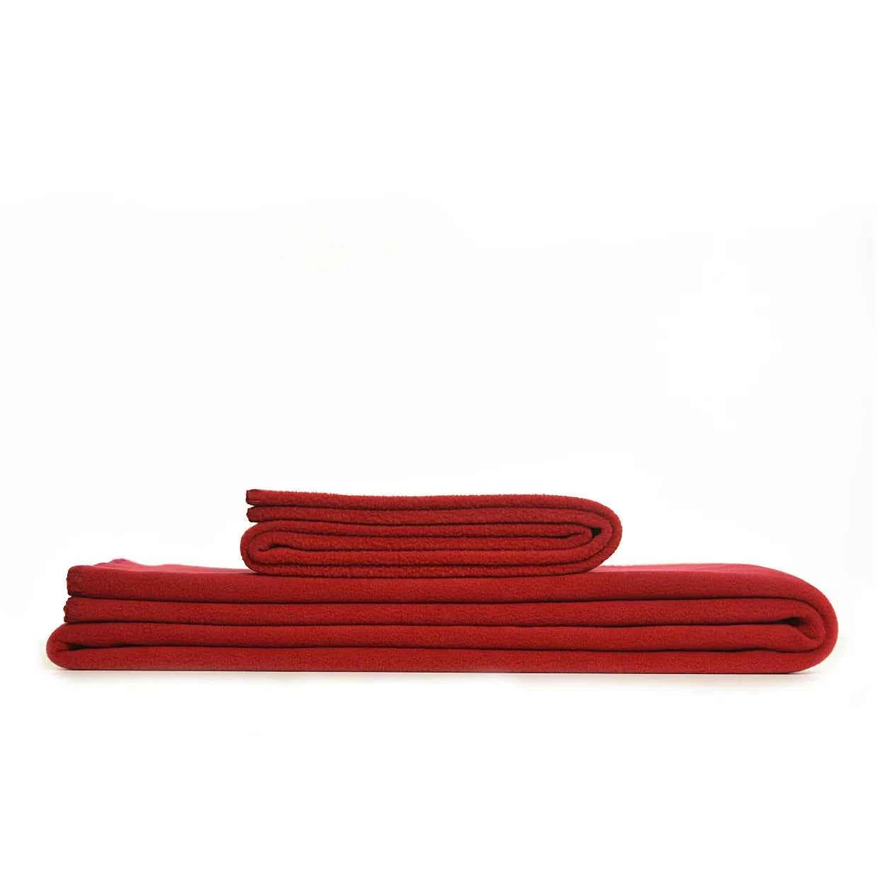 Tweedmill Fleece Throw in Plum, Wine, Red or Pastel Pink