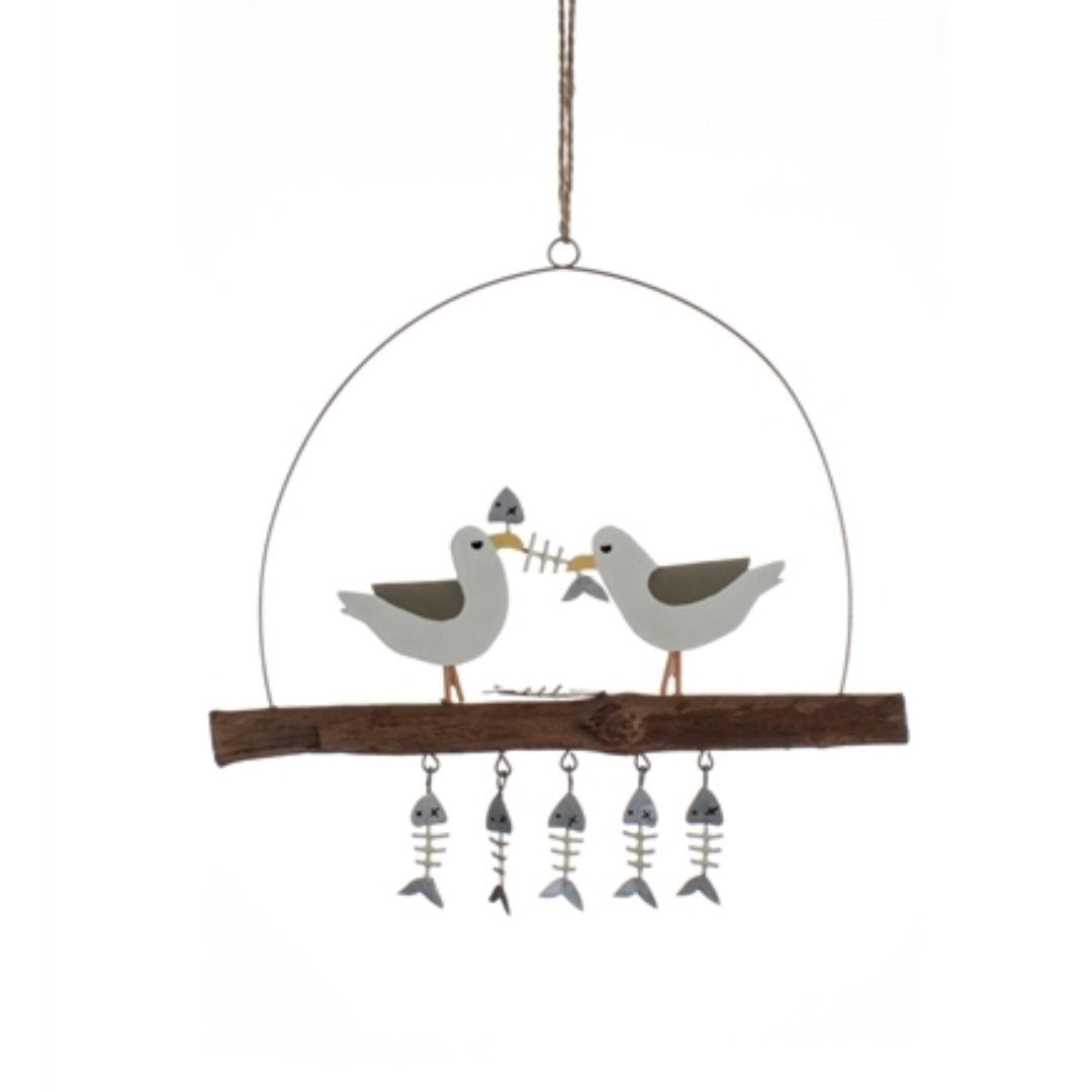 Seagull Sharing Platter Hanging Decoration