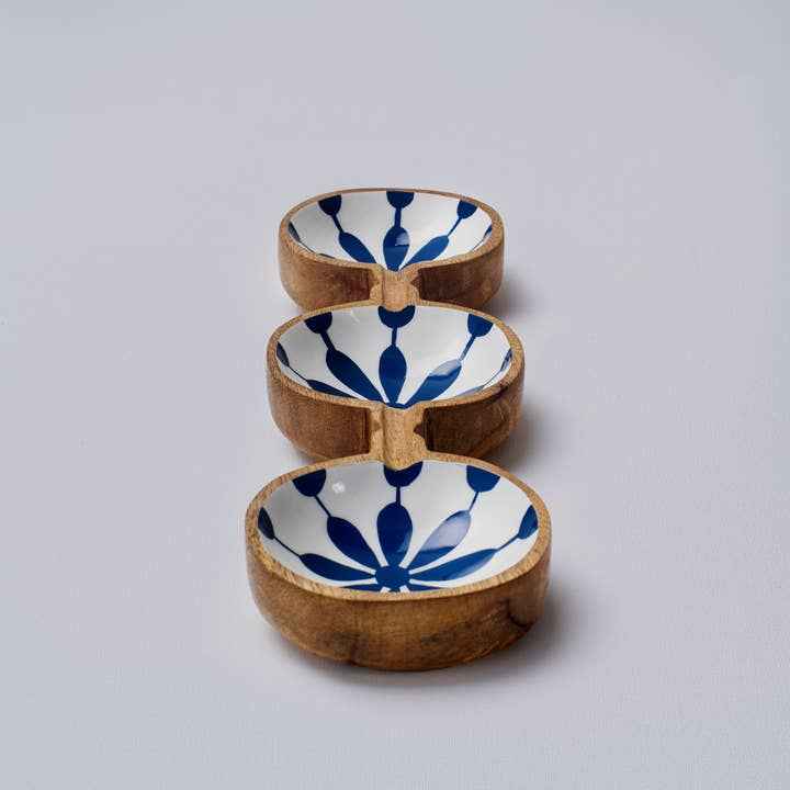 Sokka Jardin Stripes Wooden Platter