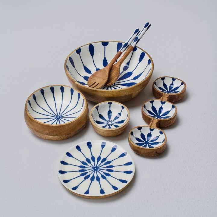 Sokka Jardin Stripes Wooden Platter