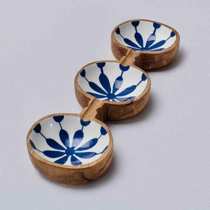 Sokka Jardin Stripes Wooden Platter