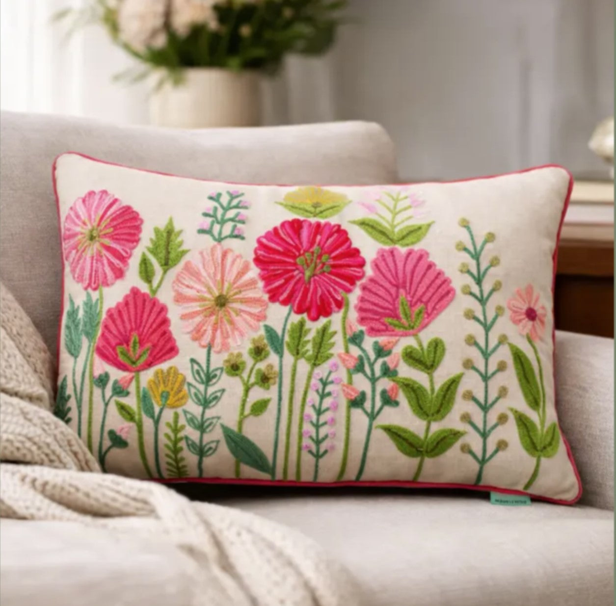 Embroidered Cushions