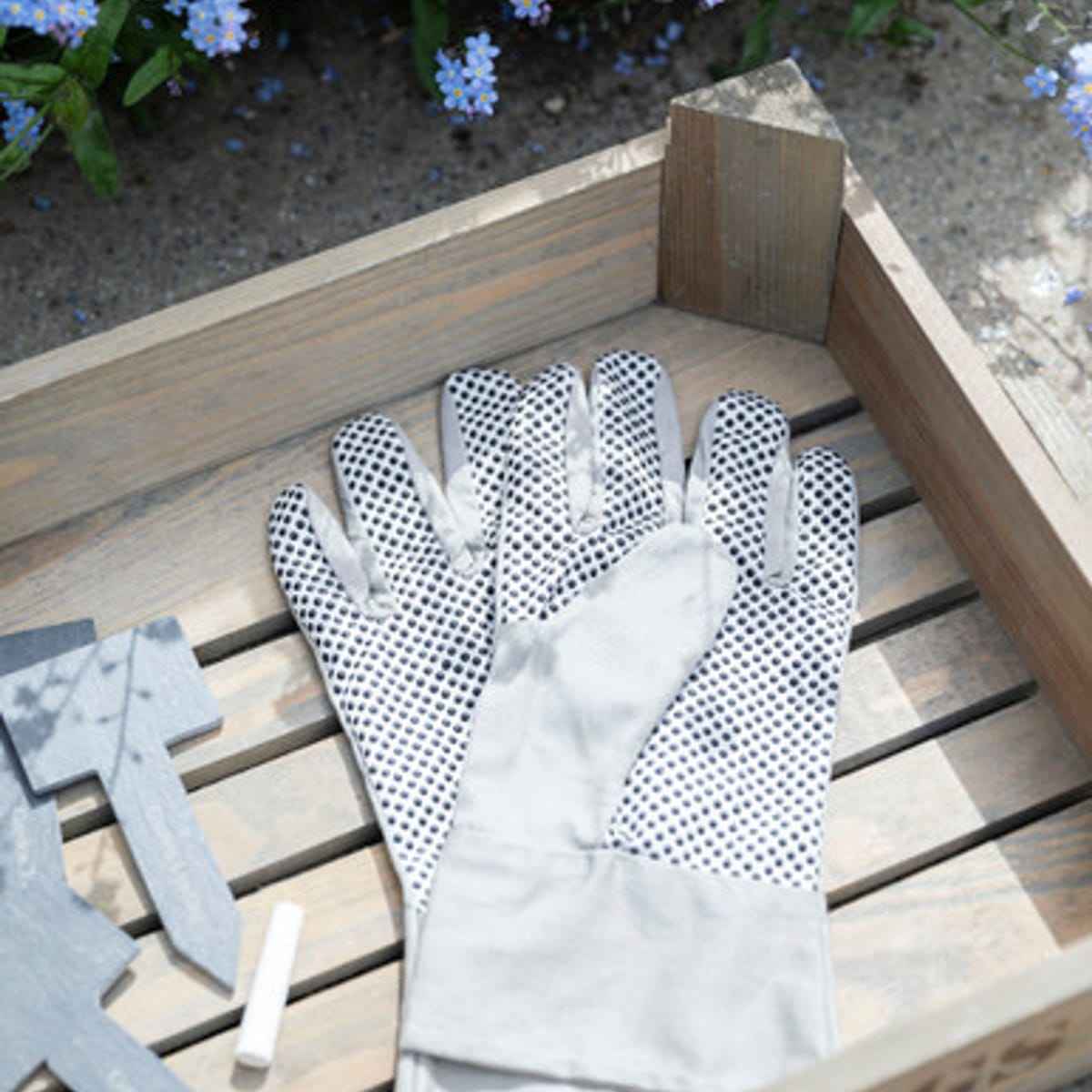 Classic Garden Potting Gloves - Cotton Flint
