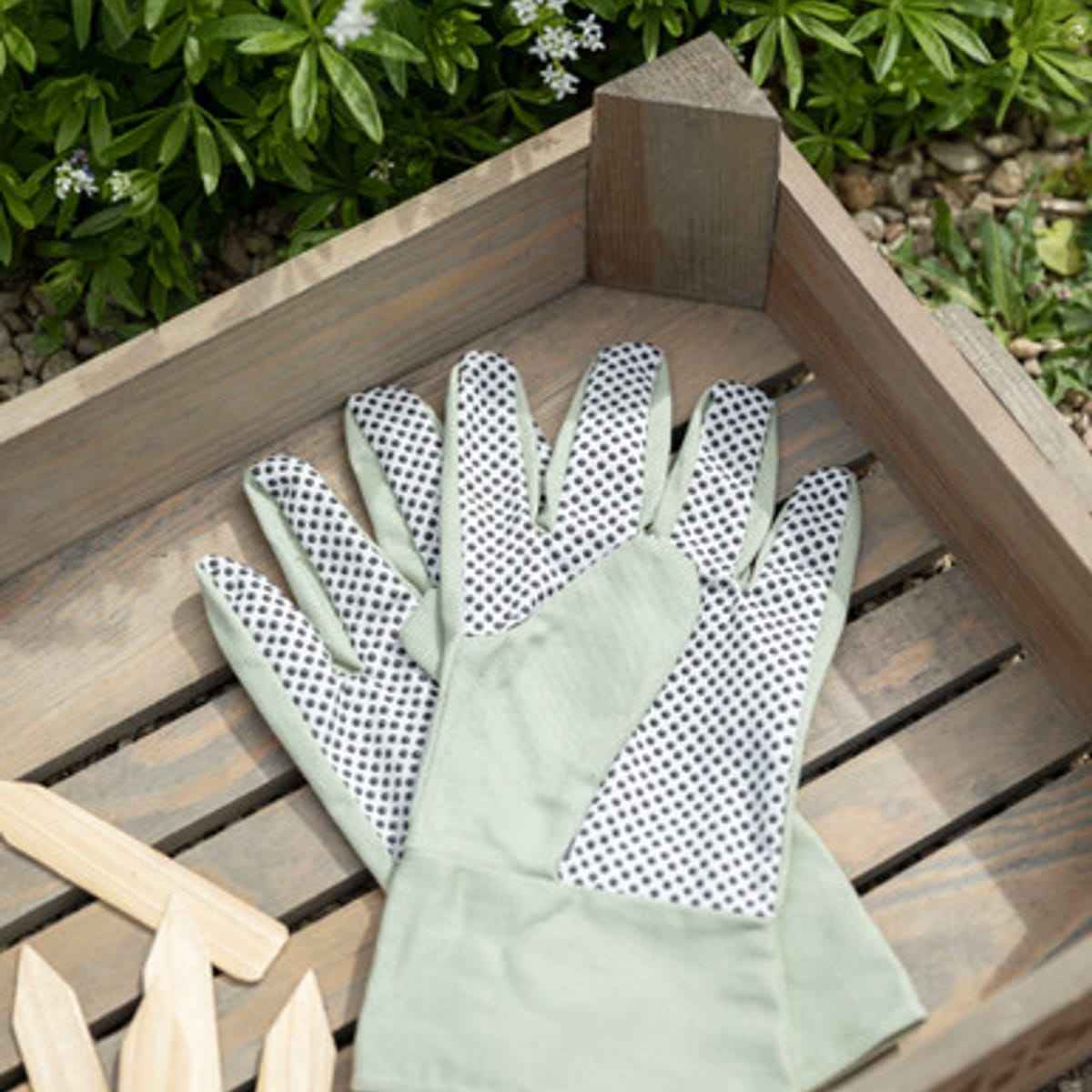 Classic Garden Potting Gloves - Cotton Sage