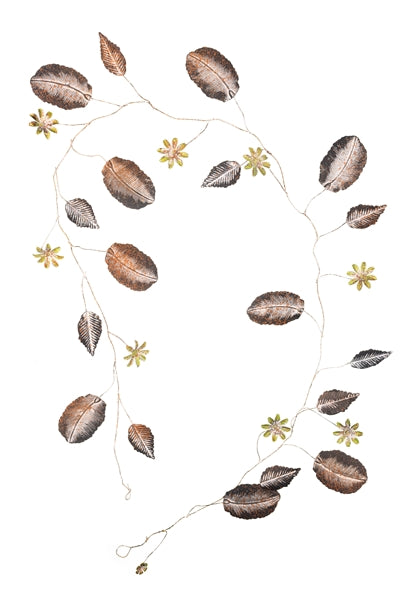 Bronzed Leaf Garland - WowCornwall