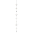Capiz chain, Silver Christmas decoration by Rader - WowCornwall