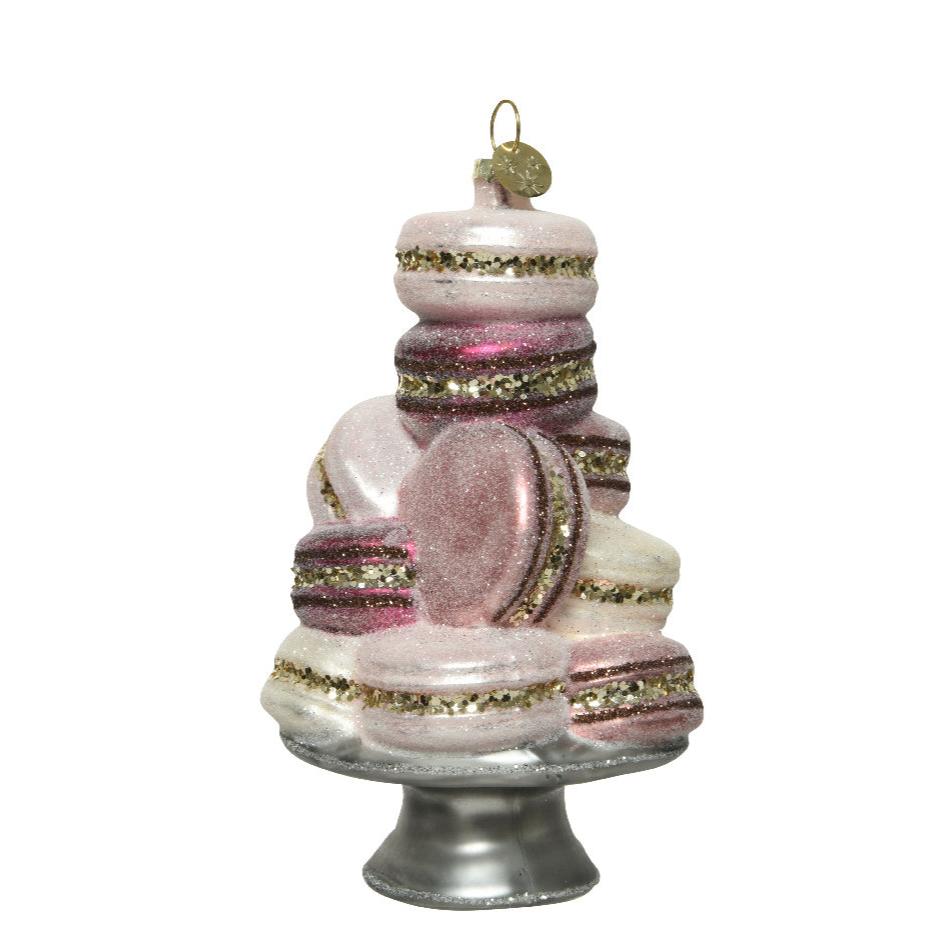 Macaron stack with glitter - WowCornwall