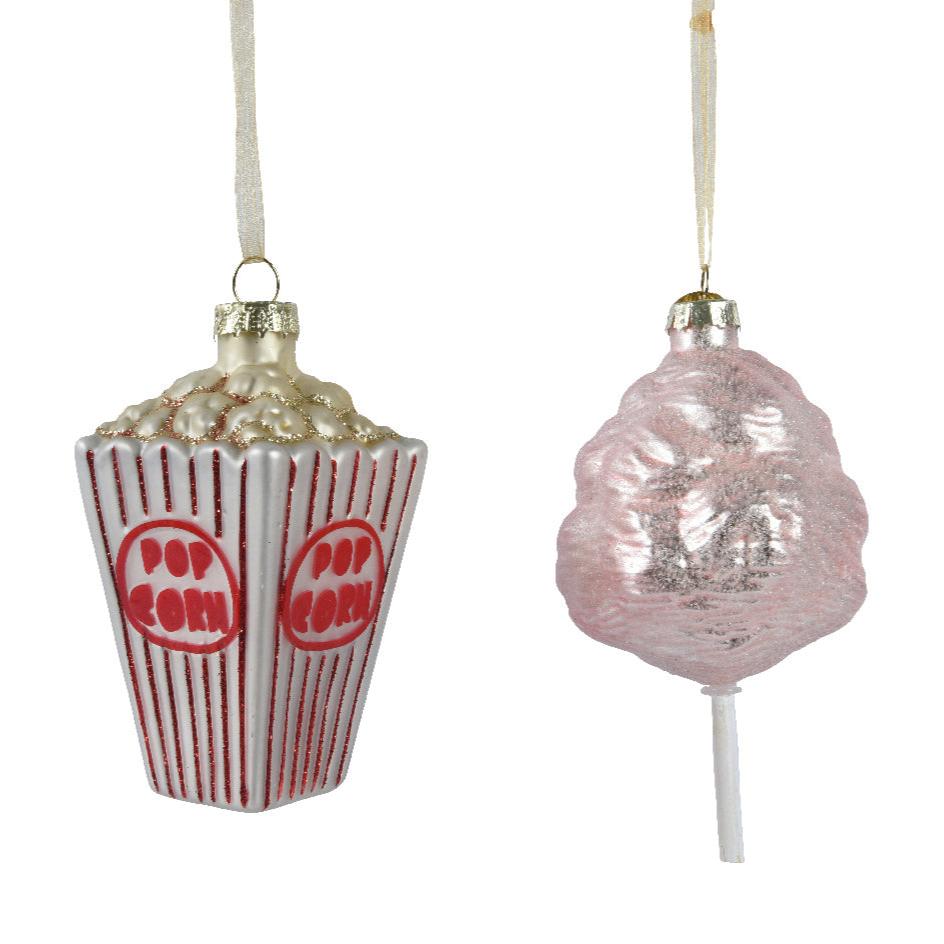 Candy floss on stick Ornament - WowCornwall