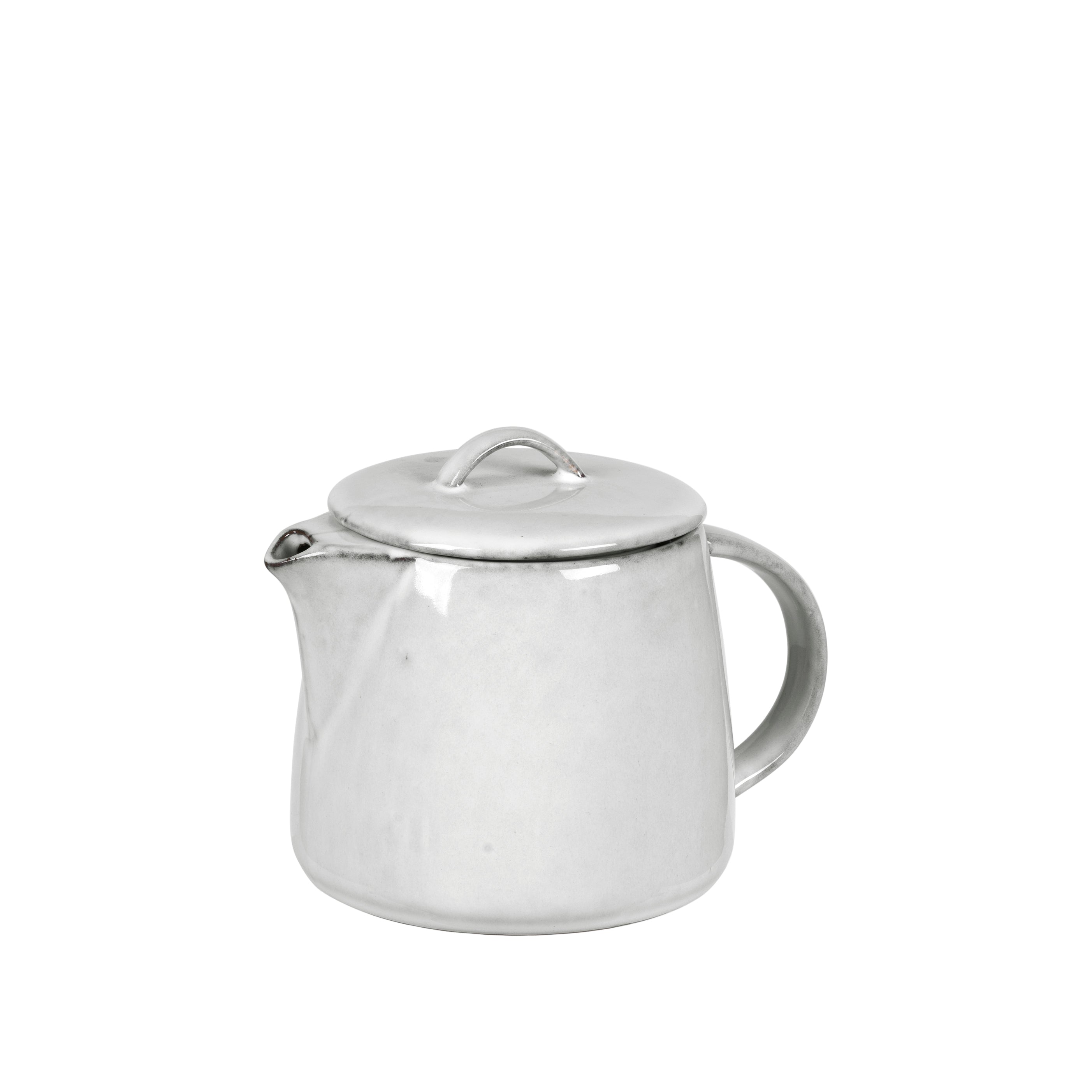 Broste Flat Top Teapot Sand