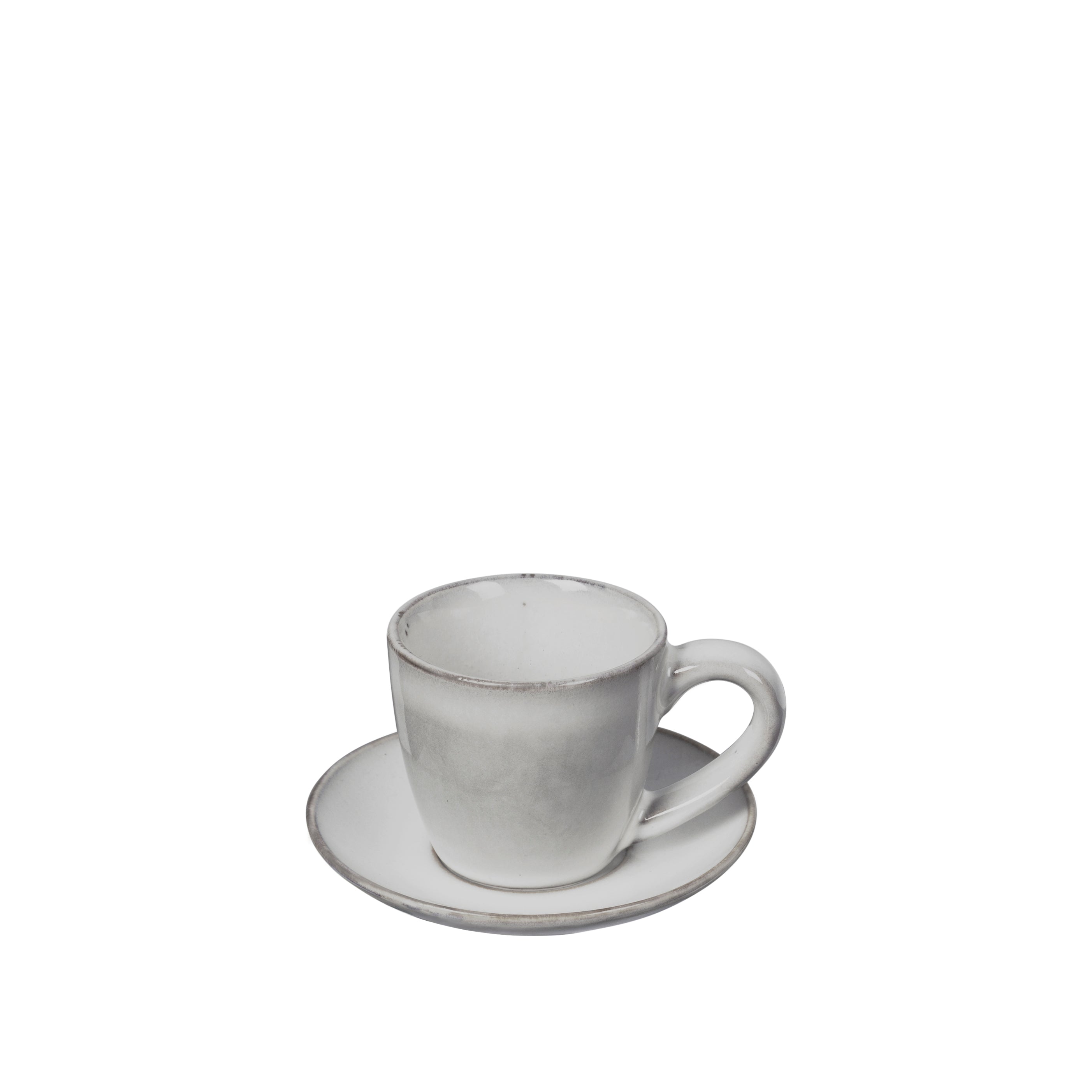 Broste Espresso Cup and Saucer Sand