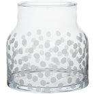 Glass Vase, Dots - WowCornwall