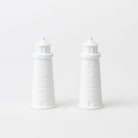 Porcelain salt and pepper lighthouses - WowCornwall