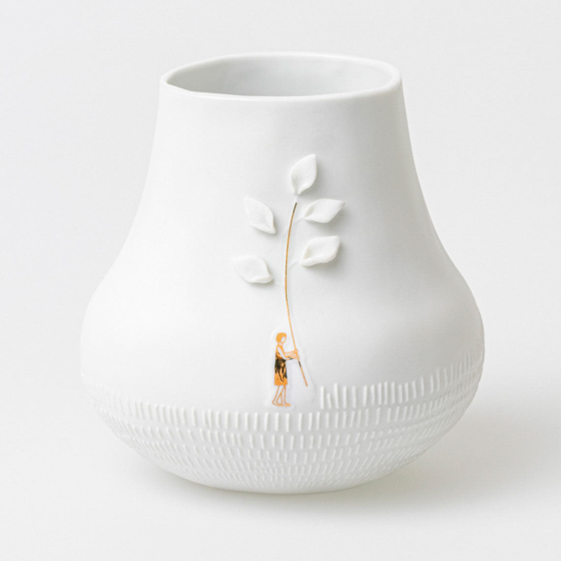 Porcelain Rader Picture Story Vase, Meadow - WowCornwall