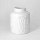 There are Always Flowers Vase - WowCornwall