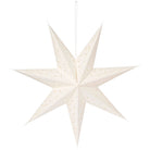 Hanging Paper 7-sided Patterned Star - WowCornwall