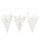 3 Paper Assorted Cornets, 12pcs in a box - WowCornwall