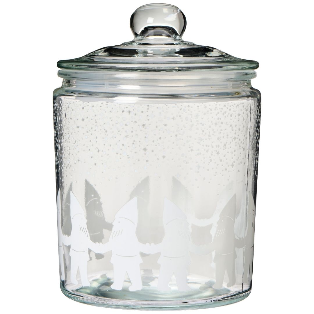 Santa's Helper Glass Jar 1900ml - WowCornwall