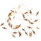 Brass String of 40 Stars - WowCornwall