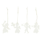 4 Assorted Paper Cut Cherubs - WowCornwall