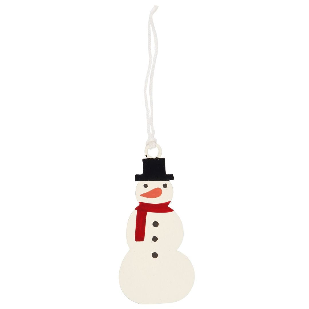 Hanging Snowman Ornament - WowCornwall