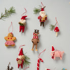 Hanging Santa's Helpers Set of 4 - WowCornwall