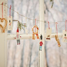 Twine Hanging Heart Christmas Ornament - WowCornwall