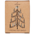 Box of 12 White Tapered Candles - WowCornwall