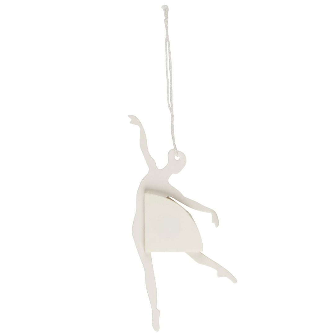 Paper Cut Ballerina in Dance Position - WowCornwall