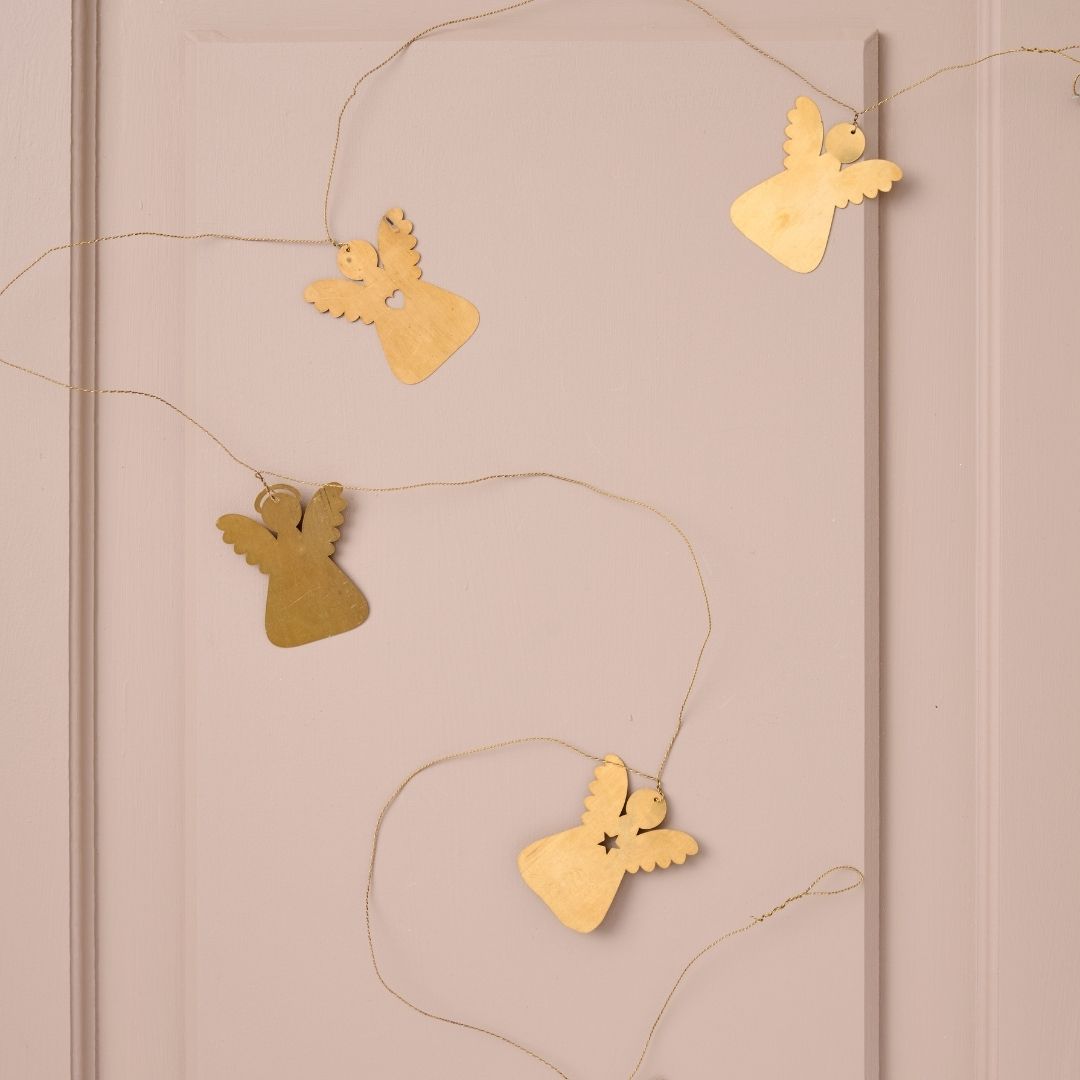 Brass Angel Hanging Lights - WowCornwall