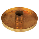Brass Candle Tray Holder - WowCornwall