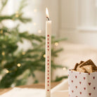 Merry Christmas Taper Candle - WowCornwall
