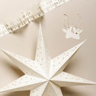 Hanging Paper 7-sided Patterned Star - WowCornwall