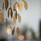 Hanging Brass Mistletoe Ornament - WowCornwall