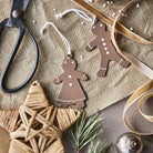 Gingerbread Couple Hanging Ornament - WowCornwall