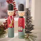 Standing Christmas Guard with Trumpet Decoration - WowCornwall