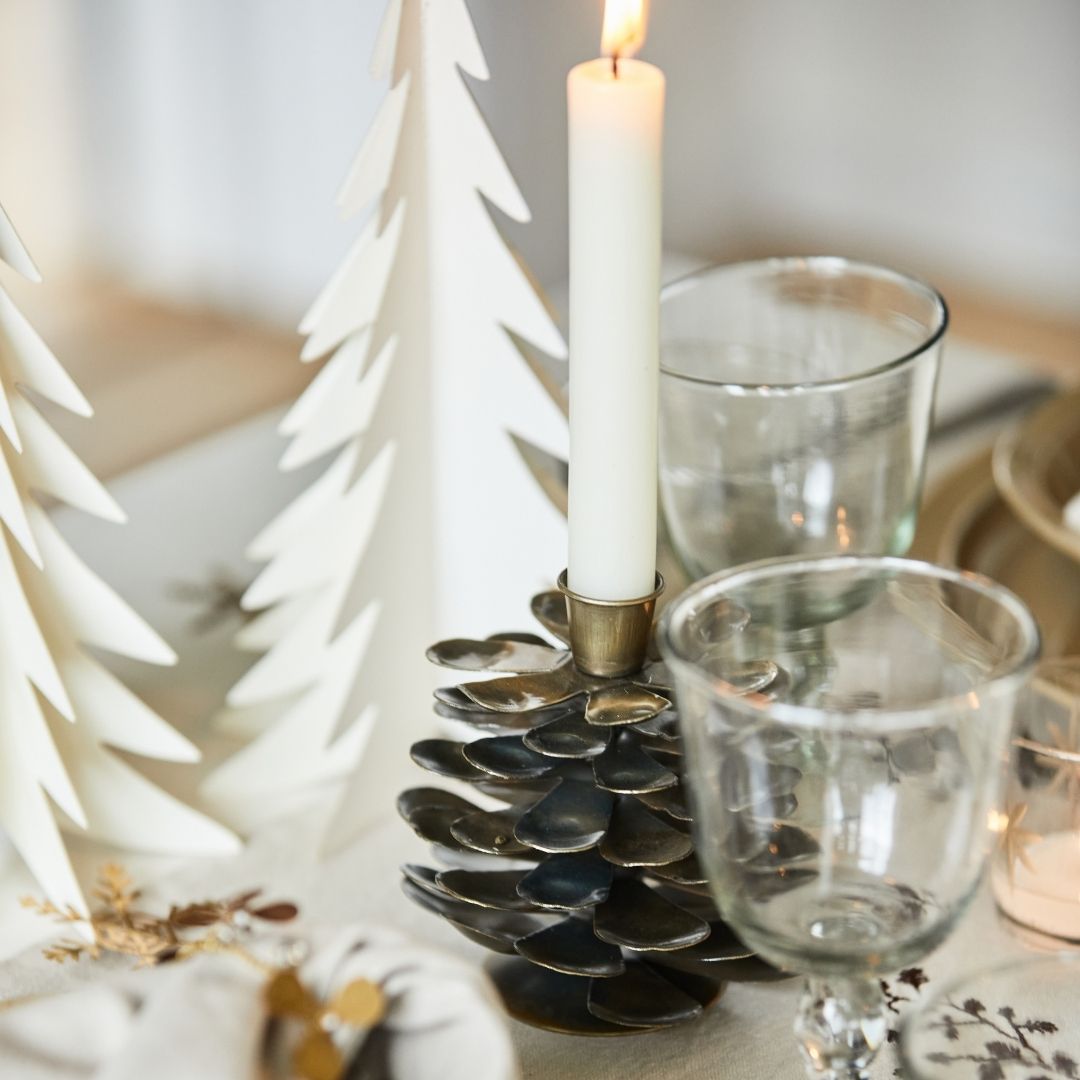 Pine Cone Candle Holder - WowCornwall