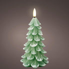 LED wick candle wax tree indoor