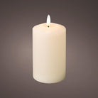 LED wick church candle wax indoor