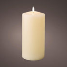 LED wick church candle wax indoor