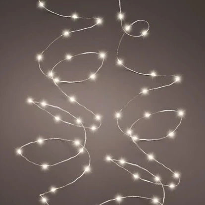 Micro LED stringlights 8 function twinkle outdoor 11.95m 240 lights - WowCornwall
