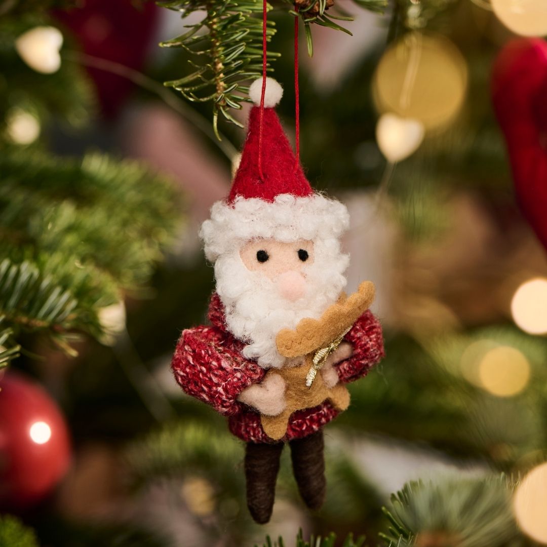 Hanging Santa's Helpers Set of 4 - WowCornwall