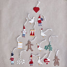 Santa's Helper Couple Hanging Ornament Set of 2 - WowCornwall