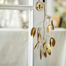 Hanging Brass Mistletoe Ornament - WowCornwall